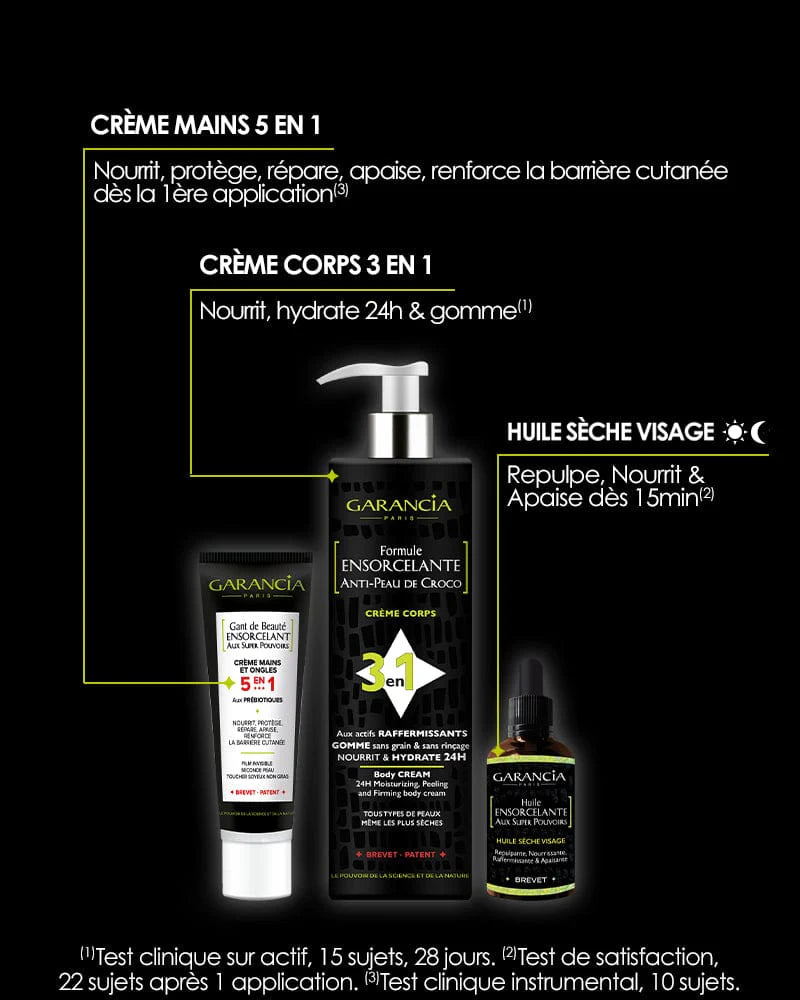 Lot de 2 [ Gant de Beauté ENSORCELANT AUX SUPER POUVOIRS ]