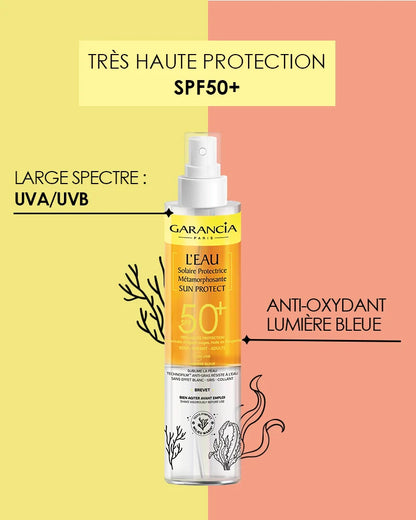 [ L'Eau Solaire Protectrice Métamorphosante SUN PROTECT ] SPF50+