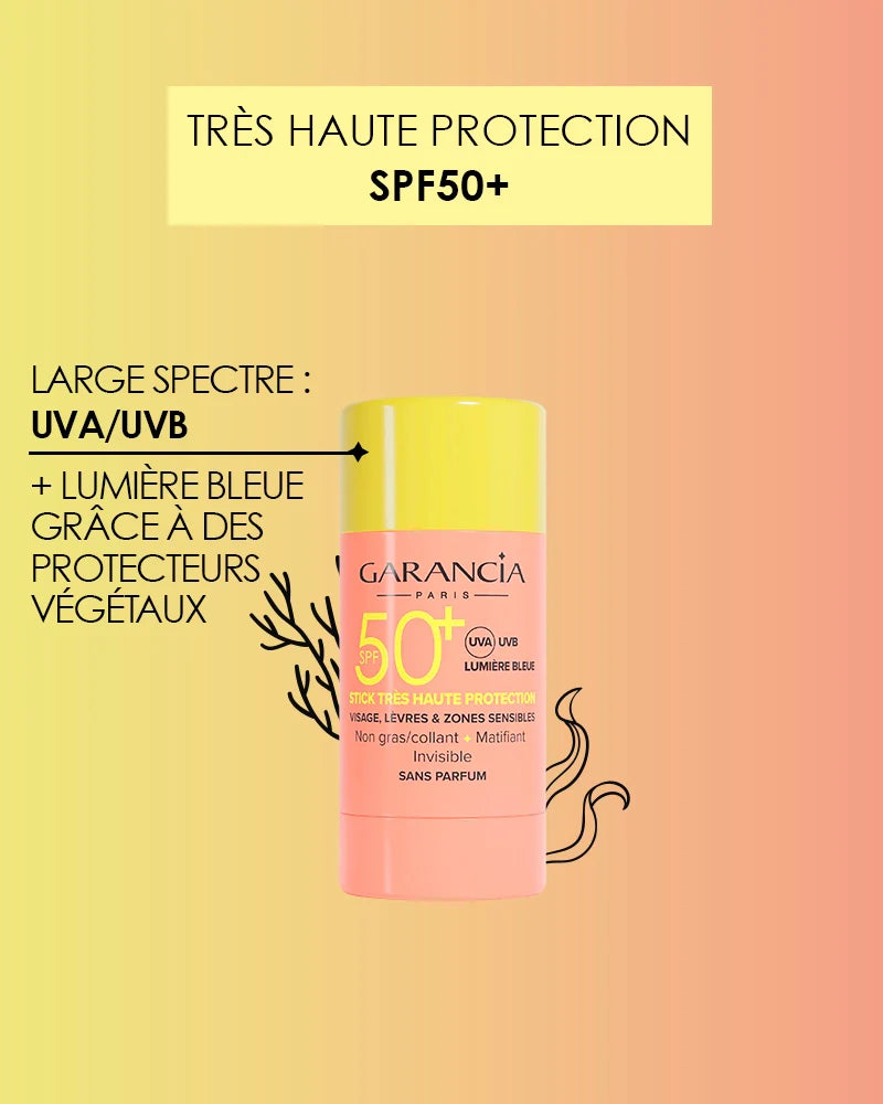 [ STICK SOLAIRE INVISIBLE ] SPF50+