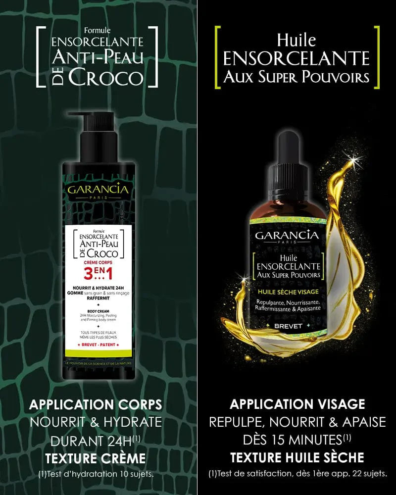 [ Formule ENSORCELANTE ANTI-PEAU DE CROCO ]